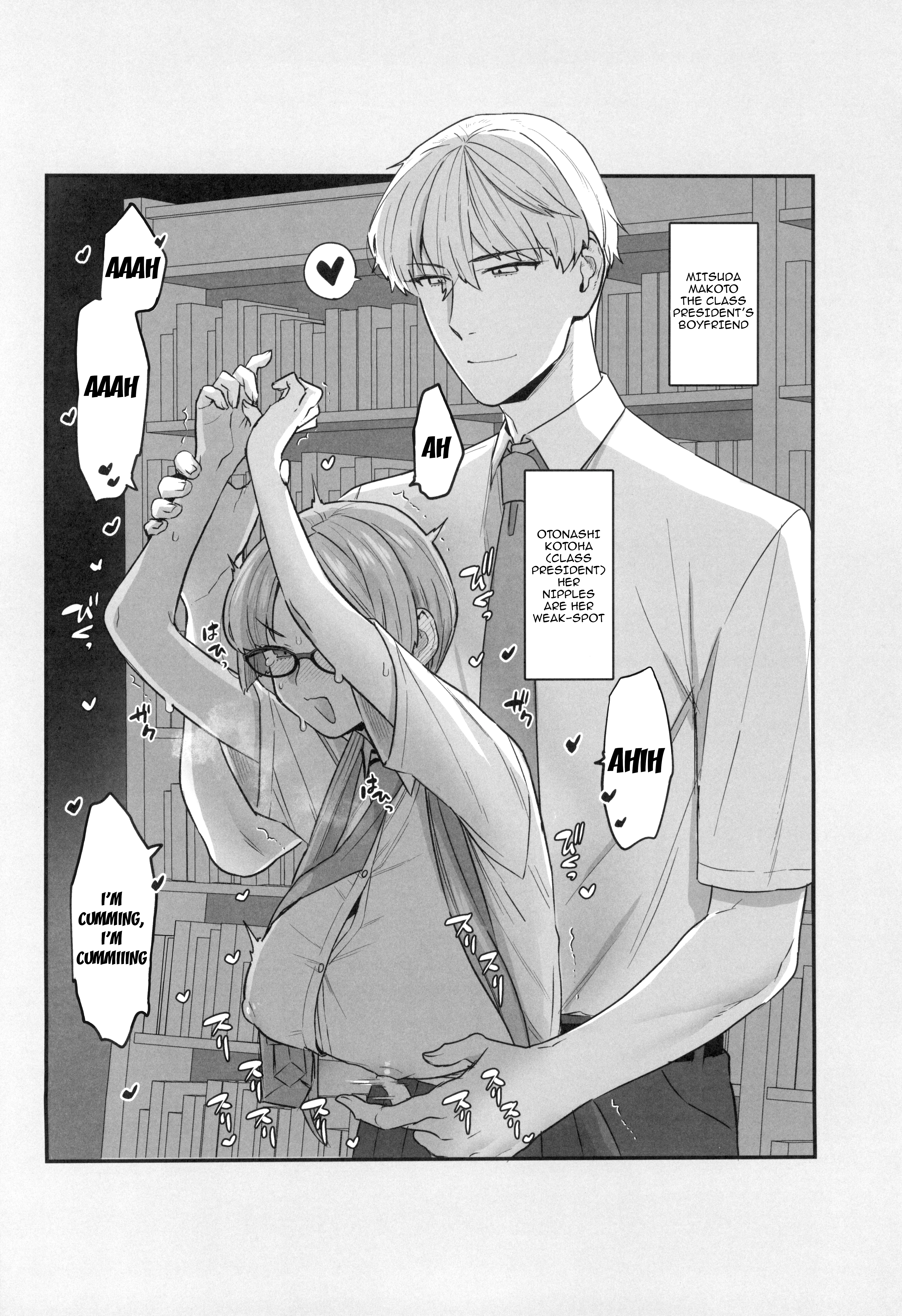 Hentai Manga Comic-The Prez And Mitsuda-kun After Class - Otonashi Kotoha and Mitsuda Makoto-Read-2